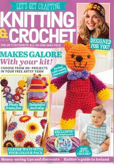 Let&#039;s Get Crafting Knitting &amp; Crochet Magazine