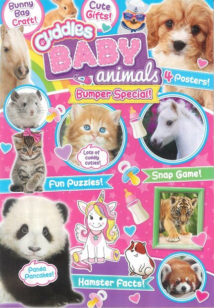 Cuddles Baby Animals Magazine