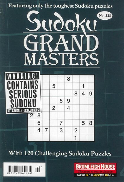 Sudoku Grandmasters Magazine
