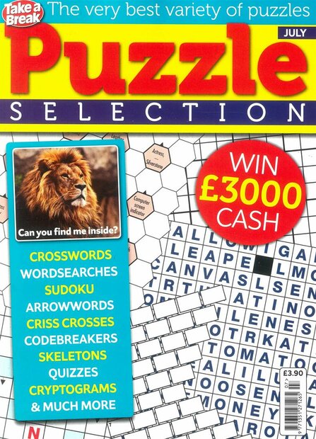Take A Break&#039;s Puzzle Selection Magazine