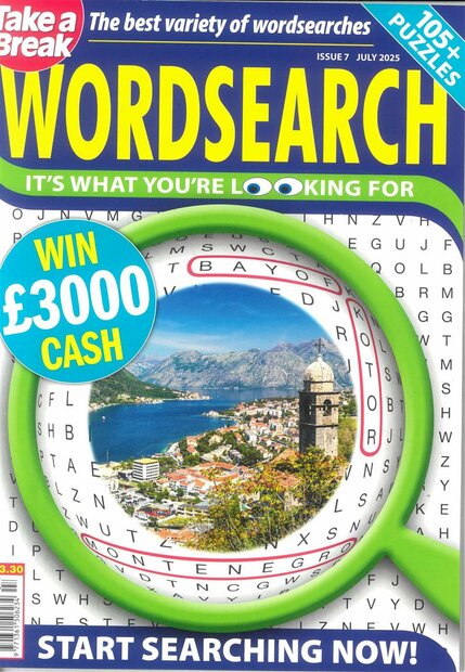 Take a Break&#039;s Wordsearch Magazine