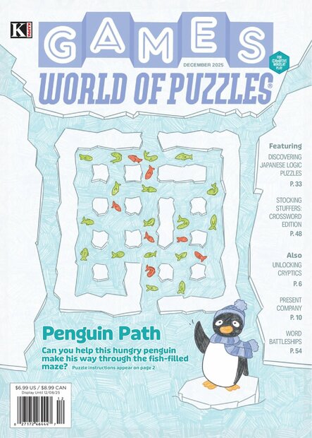 Games World of Puzzles Magazine