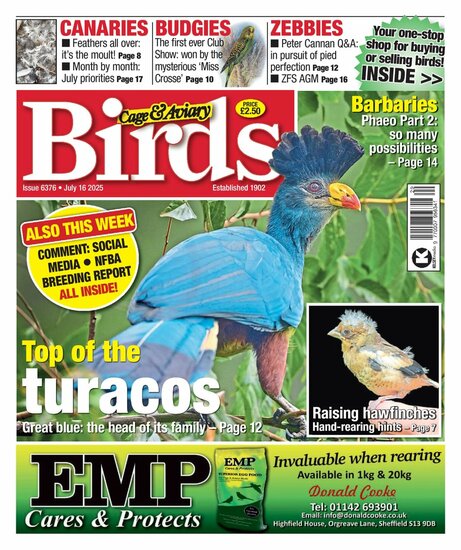 Cage &amp; Aviary Birds Magazine