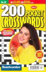 200 Pocket Crosswords Magazine 1