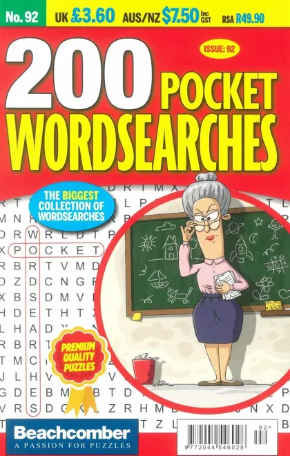 200 Pocket Wordsearches Magazine