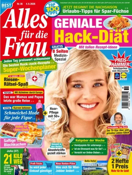 Alles für die Frau (Tyska)