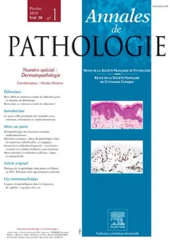 Annales de pathologie (Franska)