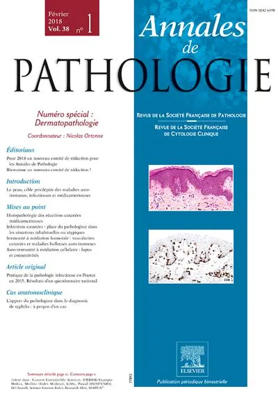 Annales de pathologie (Franska)