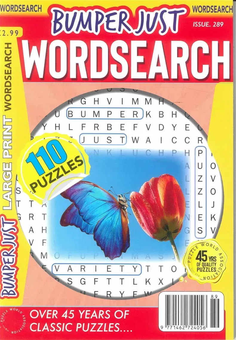 Bumper Just Word Search Magazine