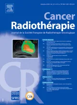 Cancer / radiothérapie (Franska) 1