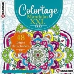 Coloriage Mandalas XXL (Franska)