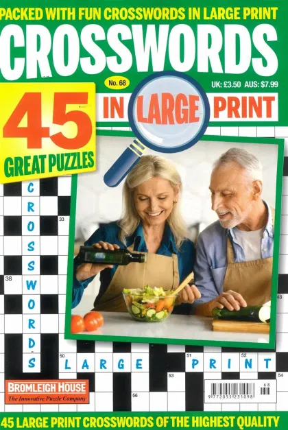 Crosswords in large print Magazine