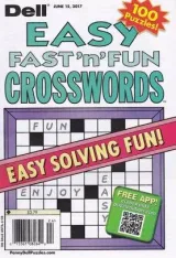 Easy Fast 'n Fun Crossword Puzzles Magazine 1
