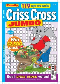 Family Criss Cross Jumbo Magazine