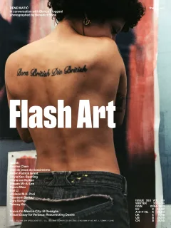 Flash Art International Magazine (Engelska)