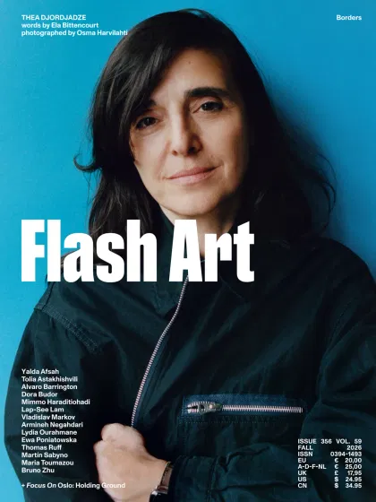 Flash Art International Magazine (Engelska)