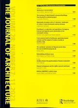 Journal Of Architecture Magazine 1