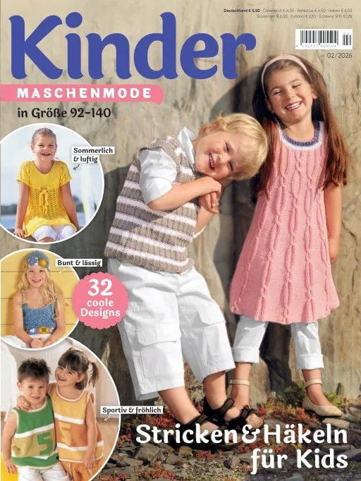 Kinder Maschenmode (Tyska)