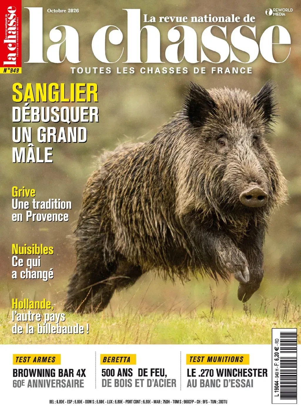 La Revue Nationale de La Chasse (Franska)