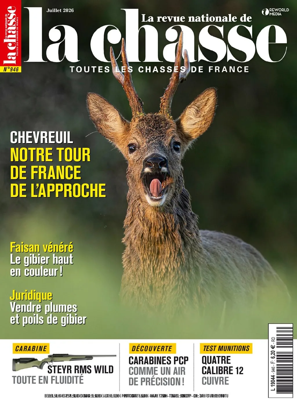 La Revue Nationale de La Chasse (Franska)