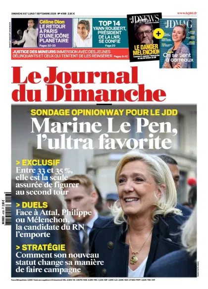 Le Journal du Dimanche Newspaper (Franska)