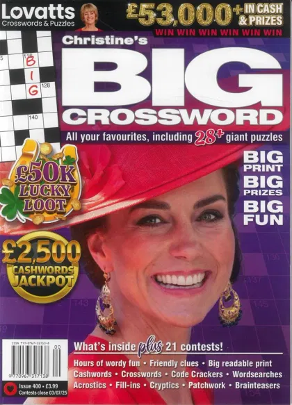 Lovatts Big Crossword Magazine