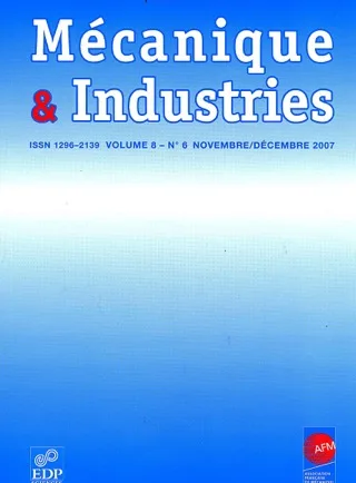 Mécanique et industries (Franska)