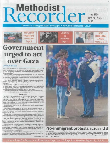Methodist Recorder Magazine