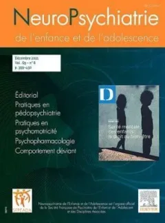 Neuropsychiatrie de l'enfance et de l'adolescence (Franska)