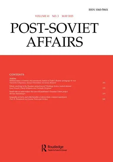 Post-Soviet Affairs Magazine