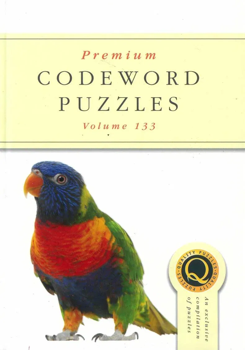Premium Codeword Puzzles Magazine
