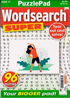 Puzzlelife Puzzlepad Wordsearch Super Magazine