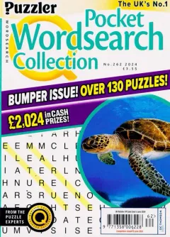 Puzzler Q Pocket Wordsearch Collection Magazine