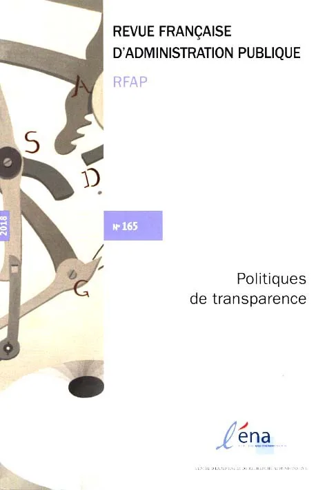 Revue d' Administration Publique (Franska)