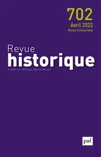 Revue historique (Franska)
