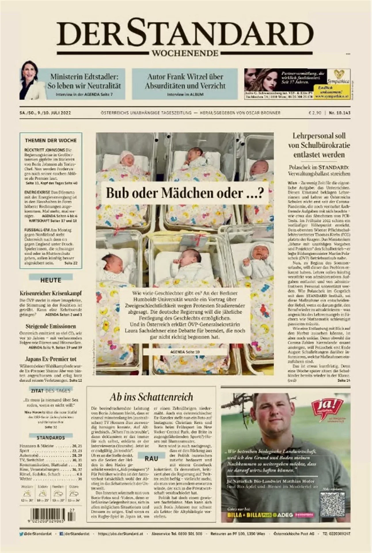 Standard Samstag (Tyska)