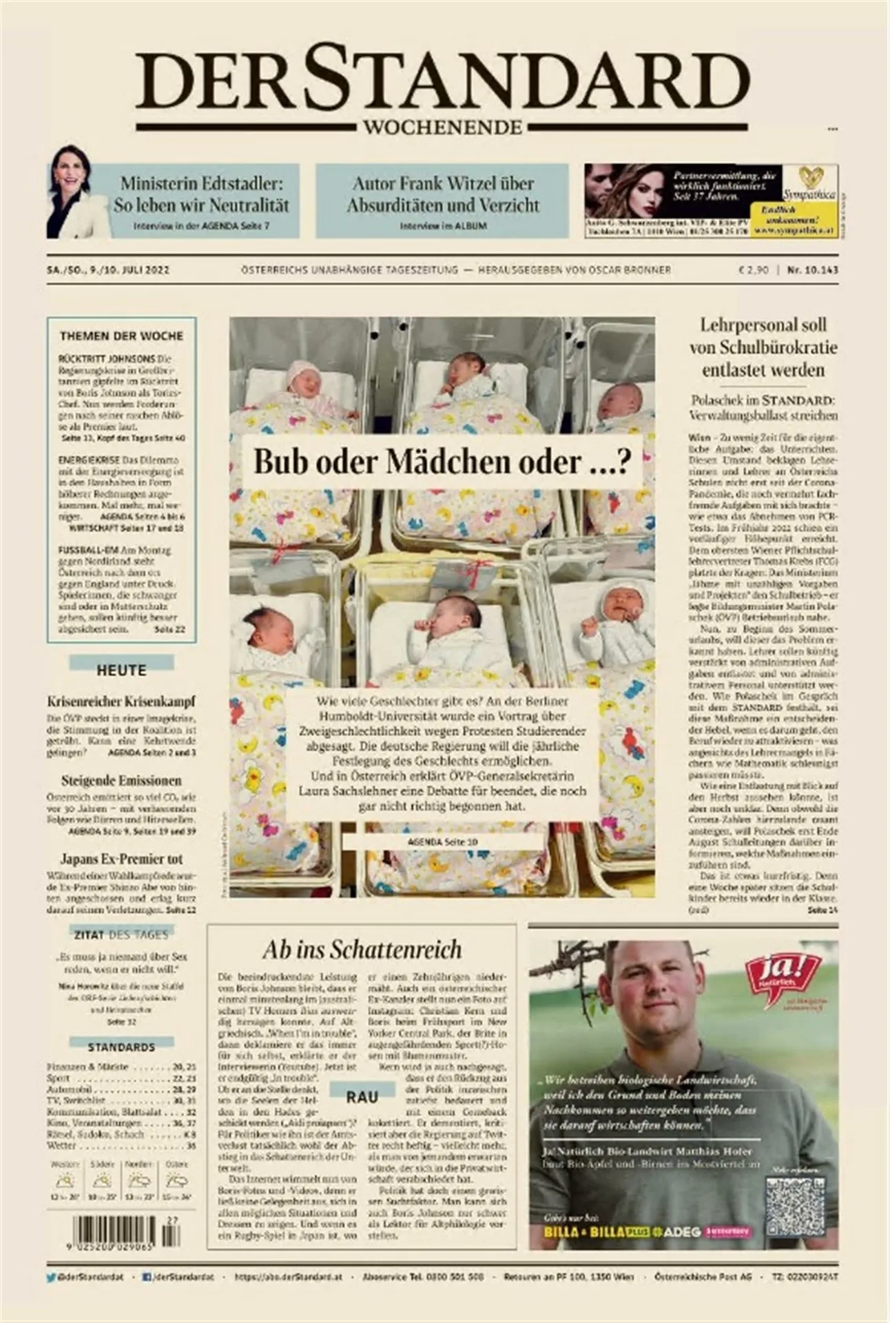 Standard Samstag (Tyska)