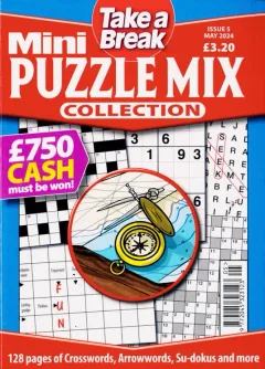Take a Break Mini Puzzle Mix Collection Magazine